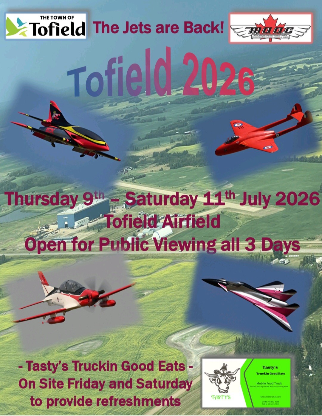 Tofield 2026 JETS & EDF's